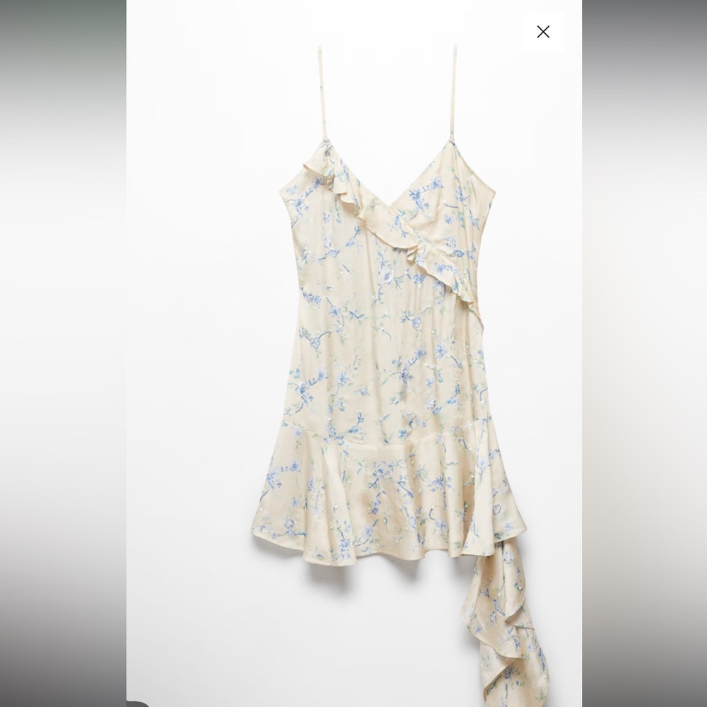 Mango Floral Ruffled Dress - Picture 5 of 5
